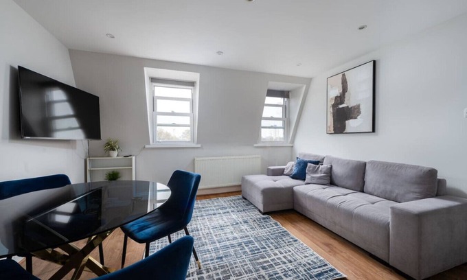 Belsize Park Apartamento | Brillante y hermoso Camden plana (QCA)