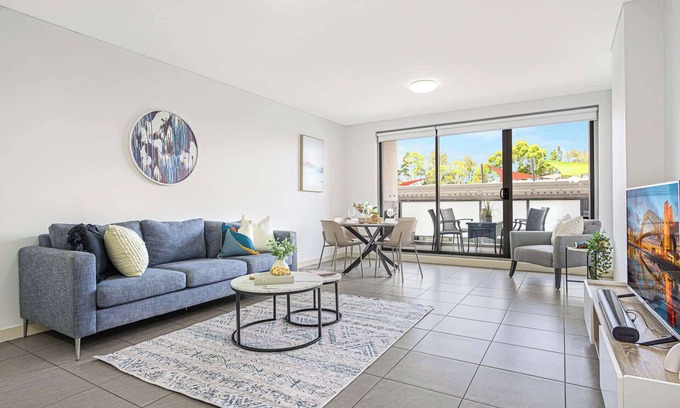 Parramatta Apartamento | Comfy 2BR in Parramatta central with free parking