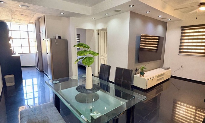 Centro de Cancún Apartamento | Comfy Apartment 1 min ZH , Pool and Safe