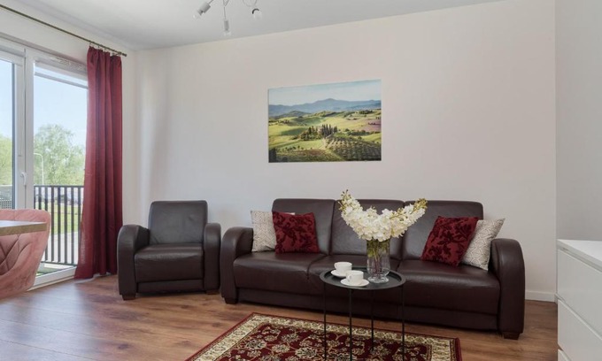 Fabryczna Apartamento | Comfy Apartment with Parking & Balcony by Noclegi Renters