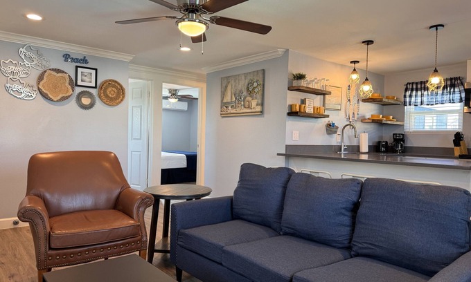Surfside Beach Casa | Comfy Coastal Cottage Three
