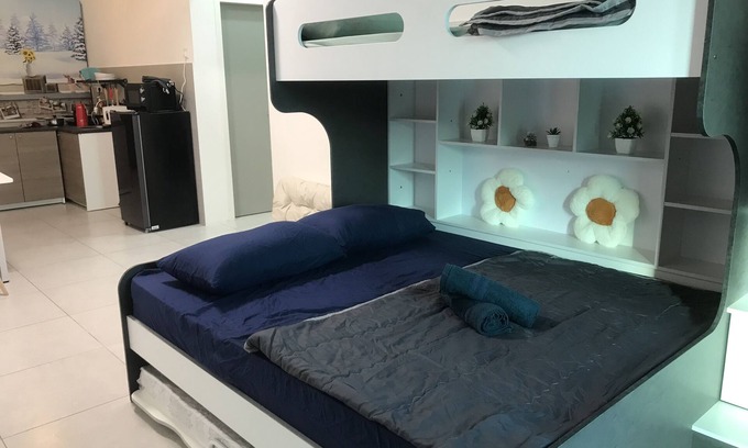 Central Seberang Perai Apartamento | Comfy Suite Room with 1 Bedroom and 1 Living Room