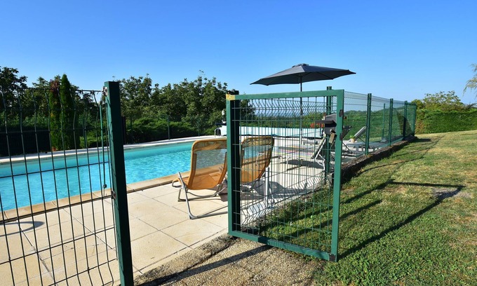Rocamadour Villa | Villa confortable en Rocamadour con piscina privada