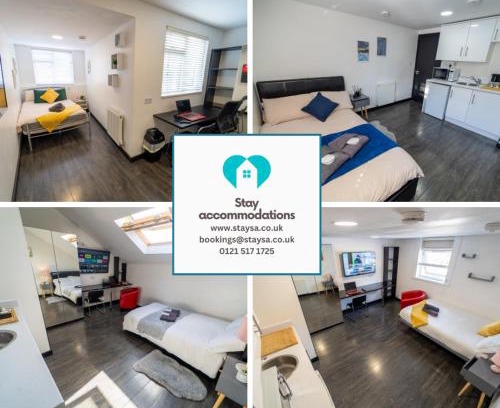 Selly Oak Apartamento | Compact studios available close to UoB and 10mins from the City!