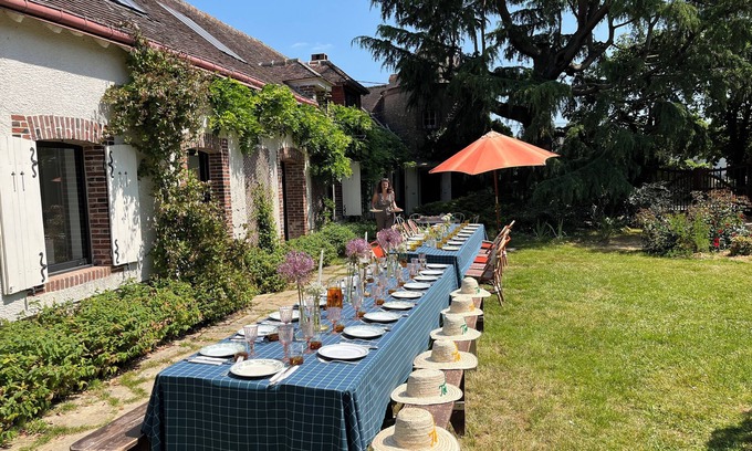 Garancieres-en-Drouais Casa | Completely renovated farmhouse with large garden, 1 hour from Paris.
