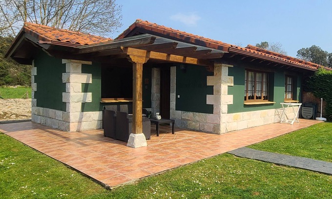 La Portilla Cabaña | Apartamento completo verde en Llanes