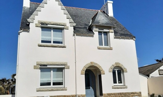 Saint-Guenole Casa | Casa bretona completamente renovada en St Guénolé