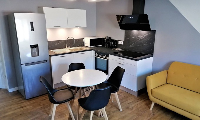 Aurillac Apartamento | Completely renovated modern apartment