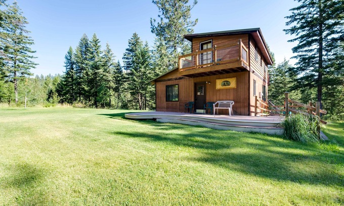 Okanogan Cabina | Conconully House w / Deck en 42 acres - Cerca de senderismo!
