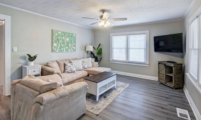 Concord Casa | Concord 3BR/2 Bath with King and outside fire Pit