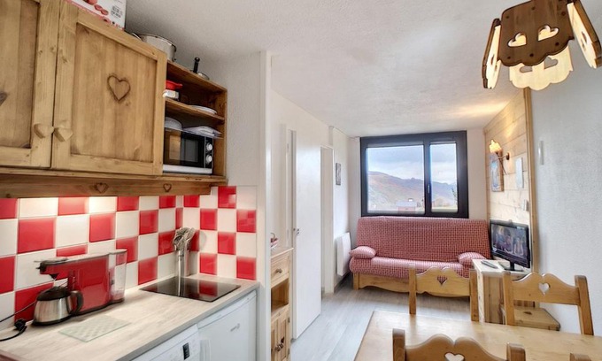 Reberty Apartamento | Confortable 2 pièces pour 4 pers, proche pistes et commerces, parking gratuit - FR-1-178-317