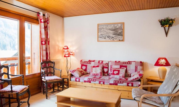 Le Grand-Bornand Apartamento | Confortable 4 chambres, balcon, proche télécabines - FR-1-467-67