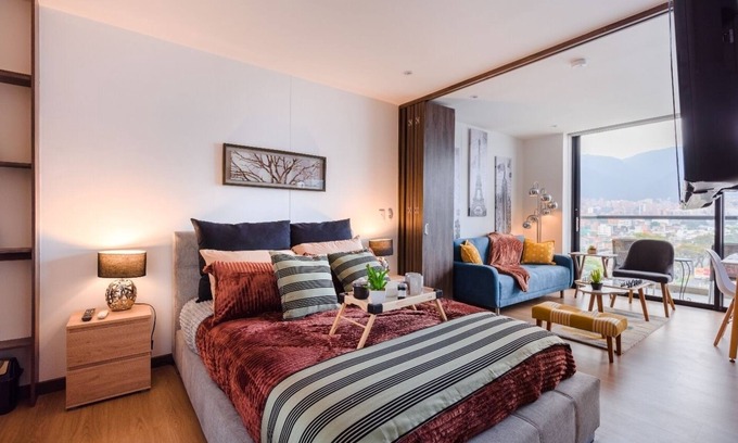 Barrios Unidos Apartamento | APARTAMENTO CONFORTABLE CON ESPECTACULAR VISTA PANORAMICA DE BOGOTA
