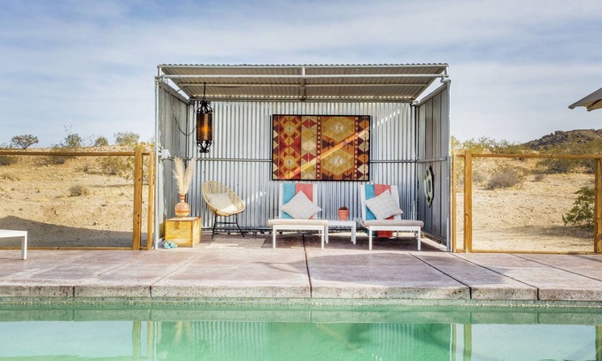 Joshua Tree Casa | 🌵Constellation Compound - Your own private 10 acres w/Hot Tubs, BBQ, Fire Pits & POOL! 🌵