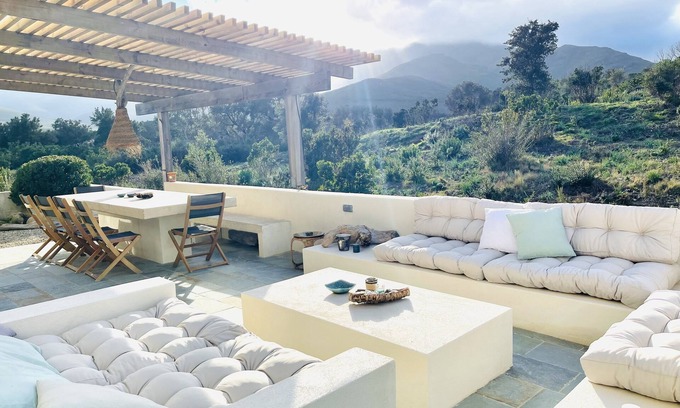 Pietracorbara Villa | Villa reciente de 120 m2 de jardín privado 400 m2 impresionantes vistas de los maquis