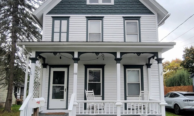 Penn Yan Cabaña | Conveniently located near main street w/ L2 EV charging facility
