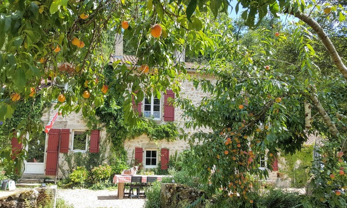 Pensol Cabaña | Converted water mill sleeping up to 7 people in naturel parc.