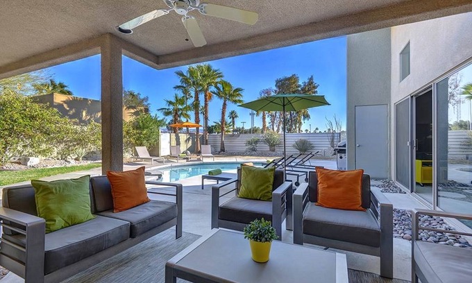 Racquet Club Estates Casa | Cool Modern Pool & Spa, 2 habitaciones + Casa privada Den