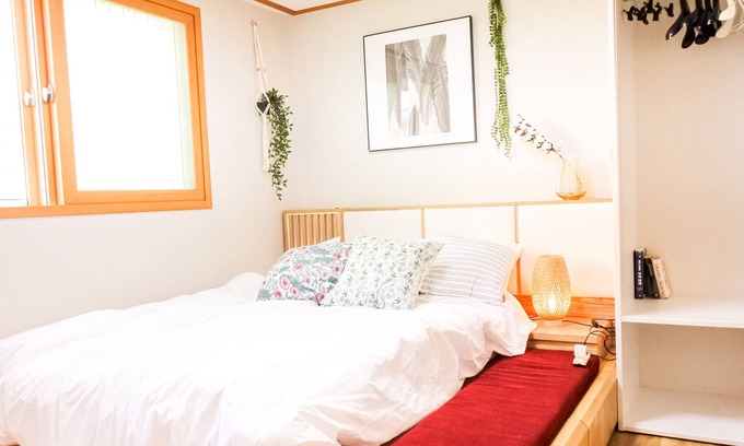 Jowon-dong Apartamento | COOPIE HOUSE # 3 (2 habitaciones + 2 Queen + Sofá cama + Netflix)