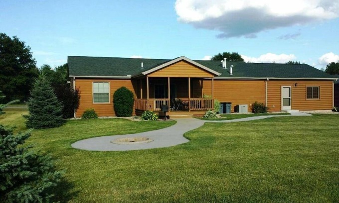 Spring Brook Casa | Copal en Lake Shore @ Spring Brook Resort | Acogedora casa de 3 dormitorios en Wis Dells