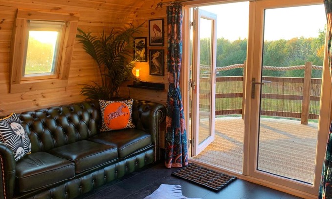 Wistow Otro | Coplow Glamping Pod & Hot Tub