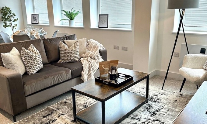 Waterloo Apartamento | Copper Suite | 2Bed | Elegant | Free Parking
