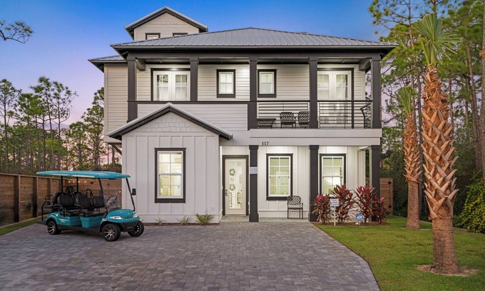 Emerald Waters Village Casa | Coral Bay-Luxury Home with Golf Cart, Private Pool, Nature Views!