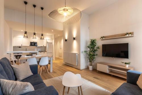 Centro histórico de Bilbao Apartamento | Corazón del Casco Viejo, las Siete Calles - Parking opcional