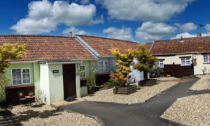 Cullompton Cabaña | Coshes Garden Cottage con impresionantes vistas del campo de Devon
