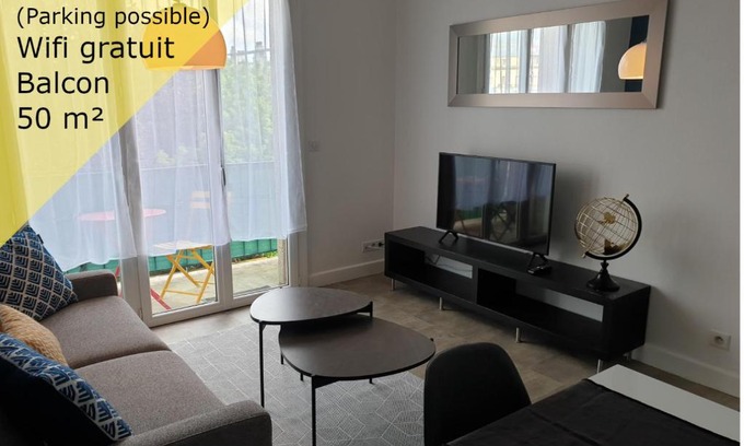 Lorient Apartamento | COSMAO - Grand 2 pièces moderne & cosy proche de la gare et du centre