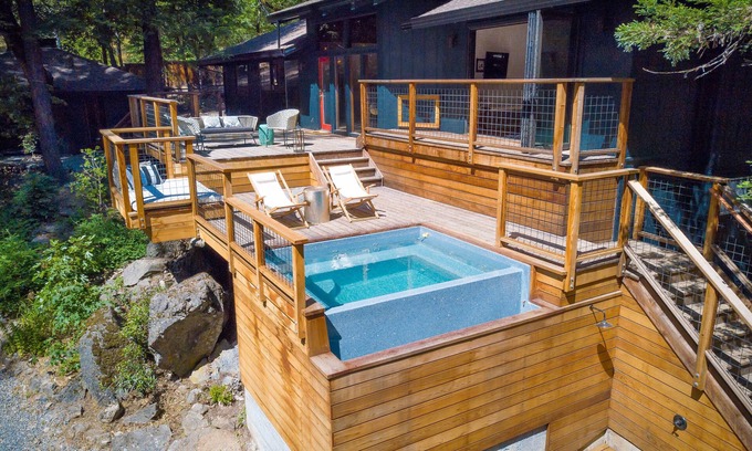 Healdsburg Cabina | El Cosmico - una cabaña vintage moderna