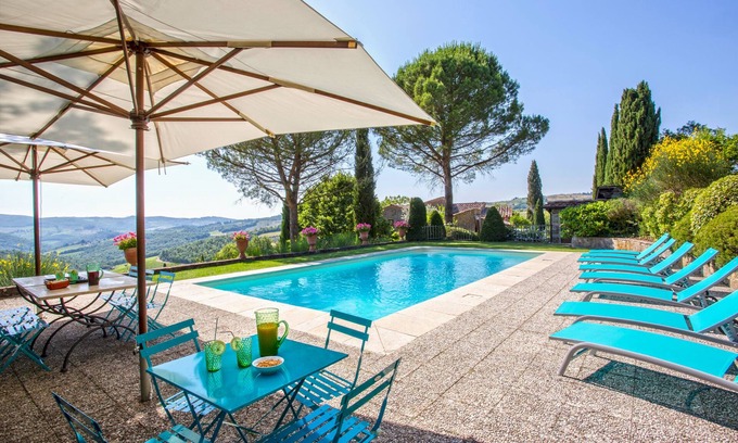 Radda in Chianti Villa | Cosoli, Encanto de dos pisos histórico villa situada en el corazón del Chianti