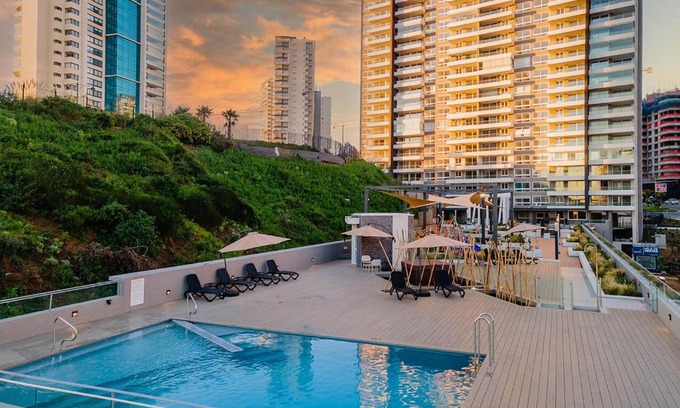 Concon Apartamento | Costa de Montemar, Concón, Departamento Familiar 2D, 2B, para 6 personas