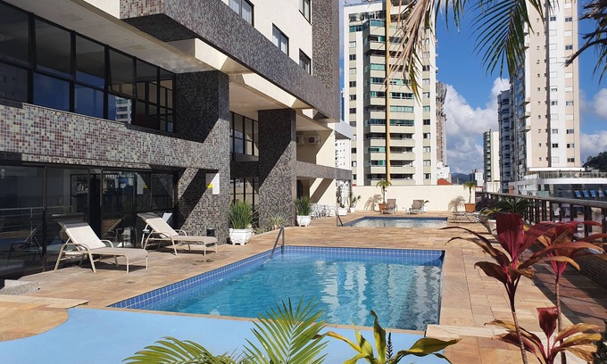 Centro Apartamento | COSTA SUL 1705, PISCINAS, CLIMATIZADO, SAC / TELA, WIFI, TVA, CERCANO AL MAR, CENTRO