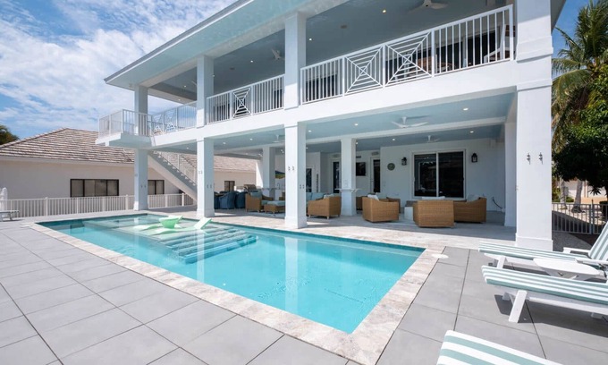 Coury Casa | Brand new luxury home with private pool & dock
