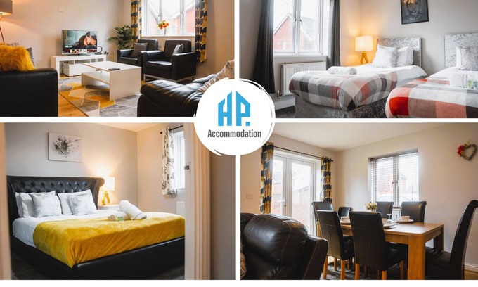 Newport Pagnell Casa | Cosy 5 Bedroom Home - On Site Parking, Free WiFi