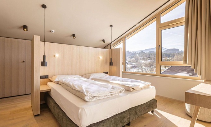Oberndorf bei Kitzbuhel Apartamento | Hermoso apartamento para 8 personas con WIFI, TV, terraza, vista panorámica y aparcamiento