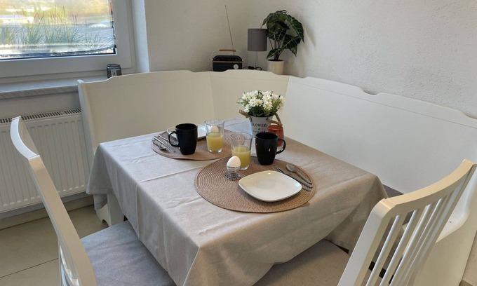 Trinwillershagen Apartamento | Hermoso apartamento para 3 personas con WIFI, TV, terraza y aparcamiento