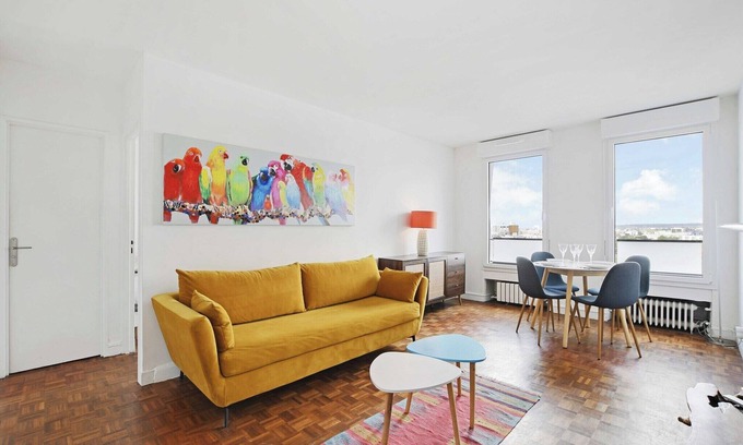 19th Arrondissement Apartamento | Acogedor apartamento - 1 dormitorio, 4 personas - La Villette