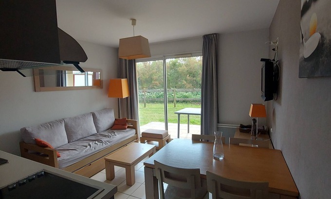 Pleherel-Plage-Vieux-Bourg Apartamento | Cosy apartment between beach, golf course & forest - Sables d'Or