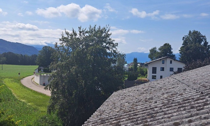 Seewalchen am Attersee Apartamento | Precioso apartamento para 4 personas con WIFI, TV, patio, vista panorámica y aparcamiento