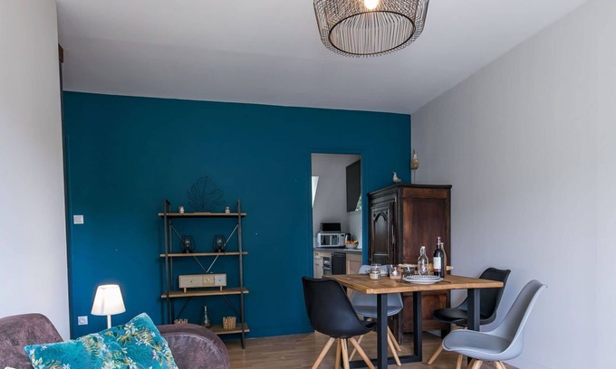 Beg-Meil Apartamento | Bonito apartamento para 4 personas con WIFI, TV y aparcamiento