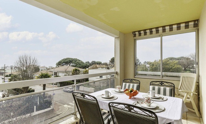 Royan Apartamento | Acogedor apartamento para 4 personas con WIFI, TV, balcón y aparcamiento