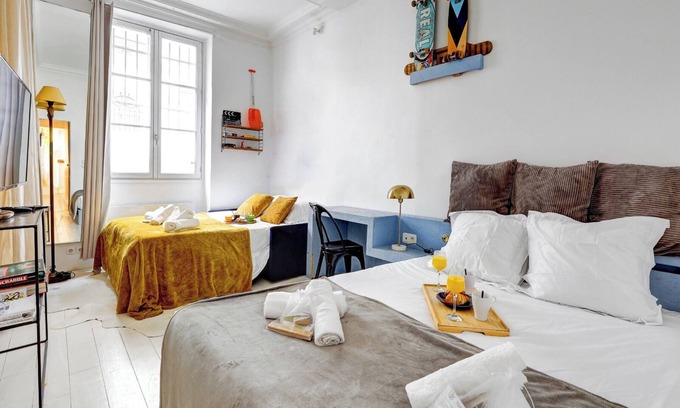 Quartier de Rochechouart Apartamento | Cosy apartment near Opéra Garnier - Suite 222