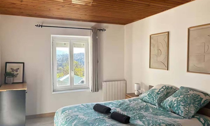 Echallon Apartamento | Cosy apartment with mountain view, nature & ski nearby