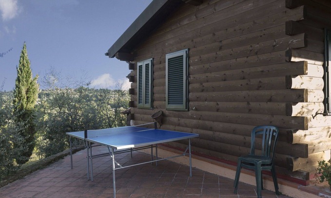 Sughera Apartamento | Apartamento con WIFI, A/C, piscina, TV, terraza, vista panorámica, cerca de San Gimignano