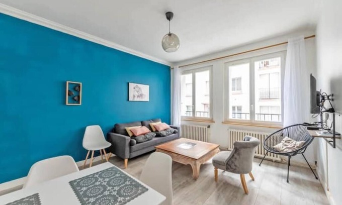 Rive Droite Apartamento | Cosy Appart 3 Chambres Centre de Brest