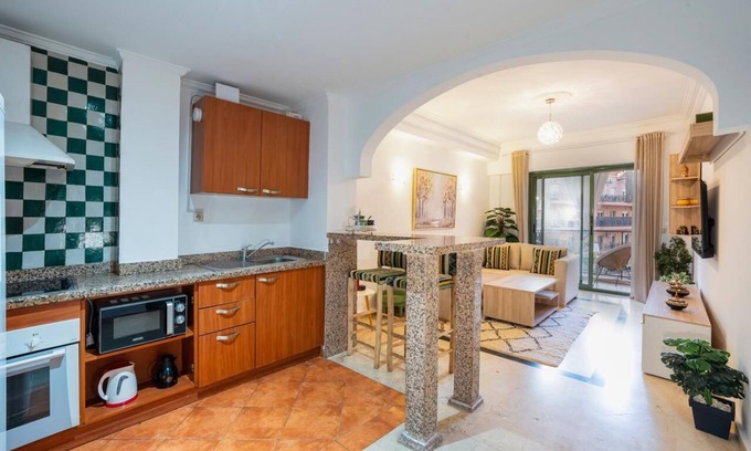 Majorelle Apartamento | Cosy Appartement in Majorelle: Pool and Parking