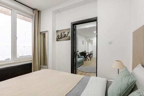 Jewish Quarter Apartamento | Cosy appartement met tuin in centrum Antwerpen Gratis parking Free Parking!