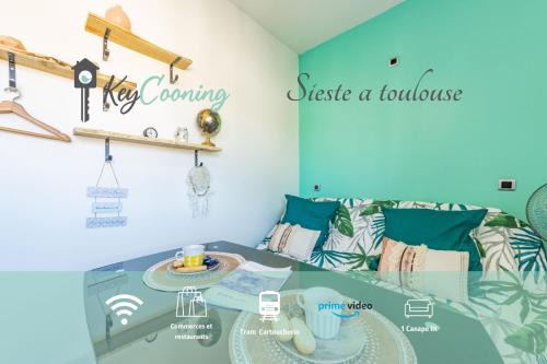 Fontaine-Bayonne-Cartoucherie Apartamento | Cosy - Appartement Sieste à Toulouse